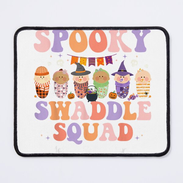 Item preview, Spooky Swaddle Squad Mother Baby Nurse Halloween T-Shirt designed and sold by Stickerbynp1.