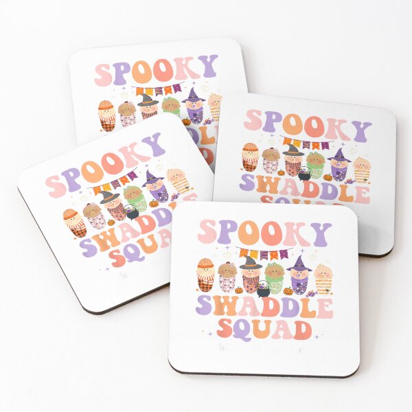 Item preview, Spooky Swaddle Squad Mother Baby Nurse Halloween T-Shirt designed and sold by Stickerbynp1.