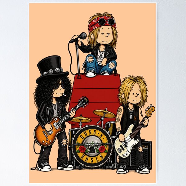 Item preview, Guns N' Roses designed and sold by JarquinDD.