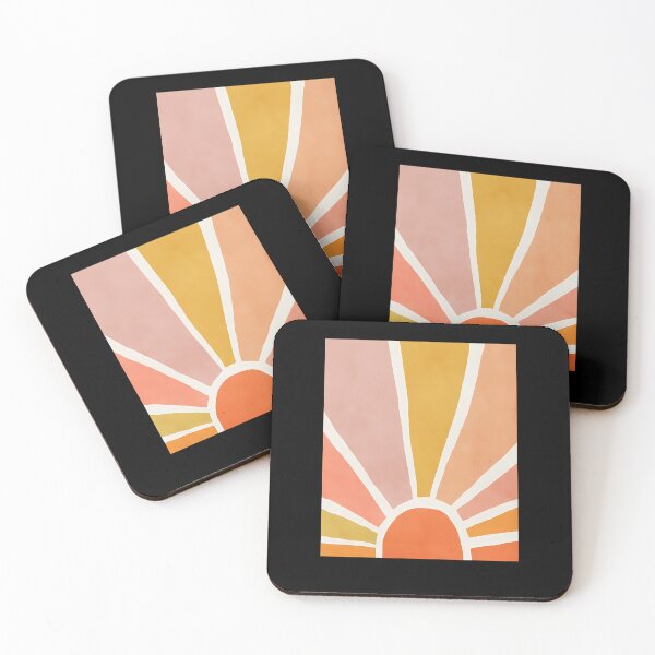 Item preview, Sun-Abstract-Mid-Century-Modern-Kids-Wall-Art-Nursery-Room designed and sold by faselko.