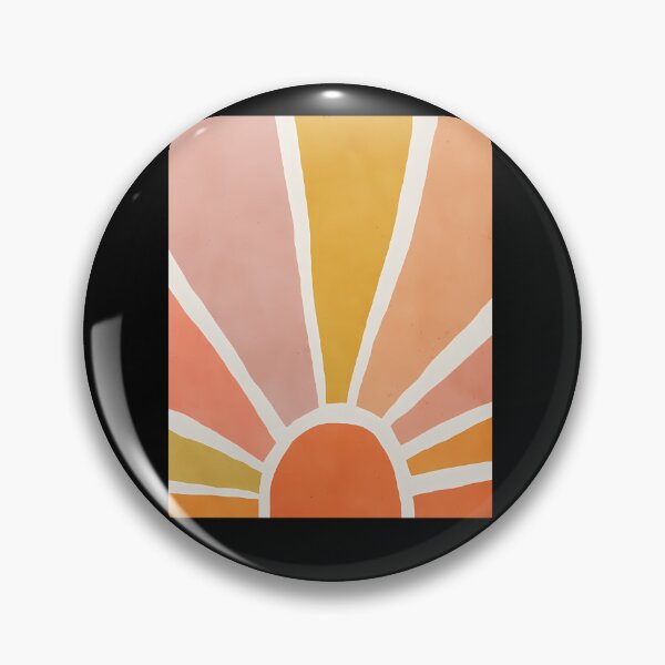 Item preview, Sun-Abstract-Mid-Century-Modern-Kids-Wall-Art-Nursery-Room designed and sold by faselko.