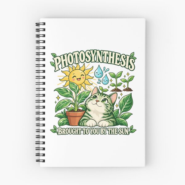 Item preview, Photosynthesis Cat with Sunshine and Houseplants designed and sold by skyartdesign.