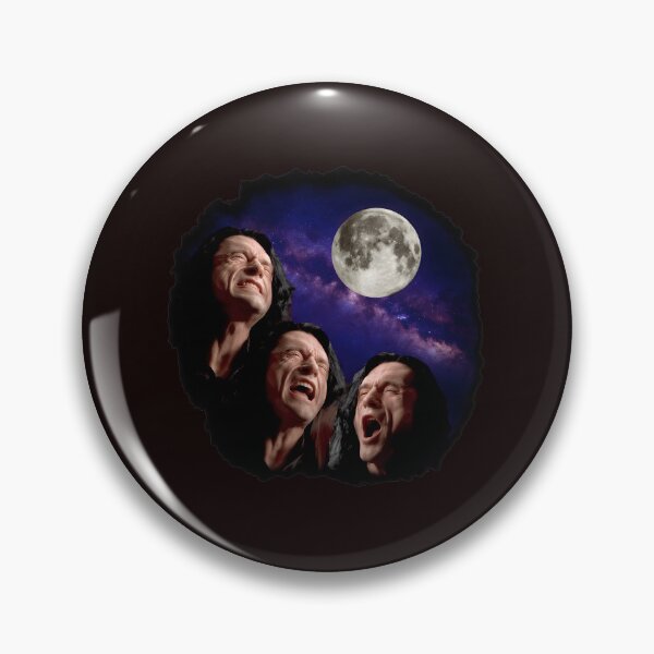 Item preview, Three Faces Screaming Under Full Moon Galaxy designed and sold by sil-gen-rove.