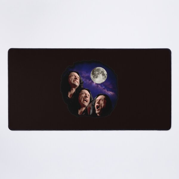 Item preview, Three Faces Screaming Under Full Moon Galaxy designed and sold by sil-gen-rove.