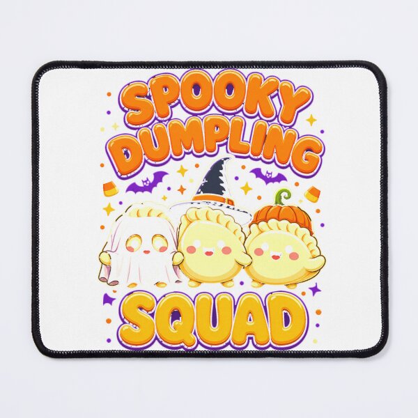 Item preview, Squishy Kawaii Dumpling Spooky Squad Cute Halloween Kids Long Sleeve T-Shirt designed and sold by TheMAQ.