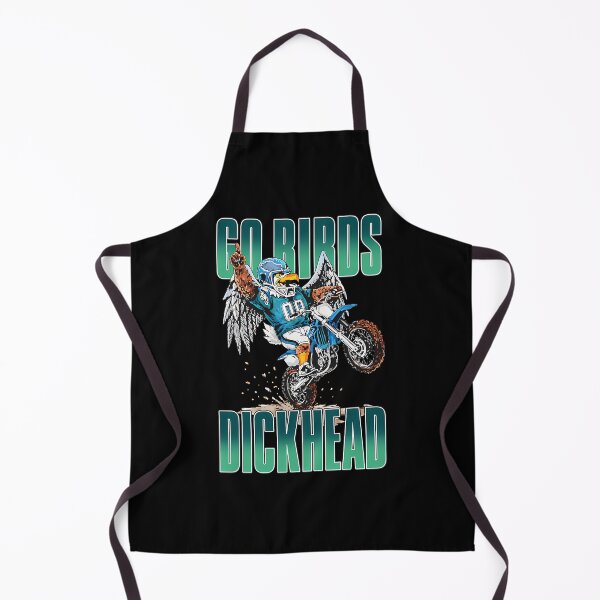 Item preview, Go Birds Dickhead Mascot Motorcycle Rider designed and sold by DennisWils.