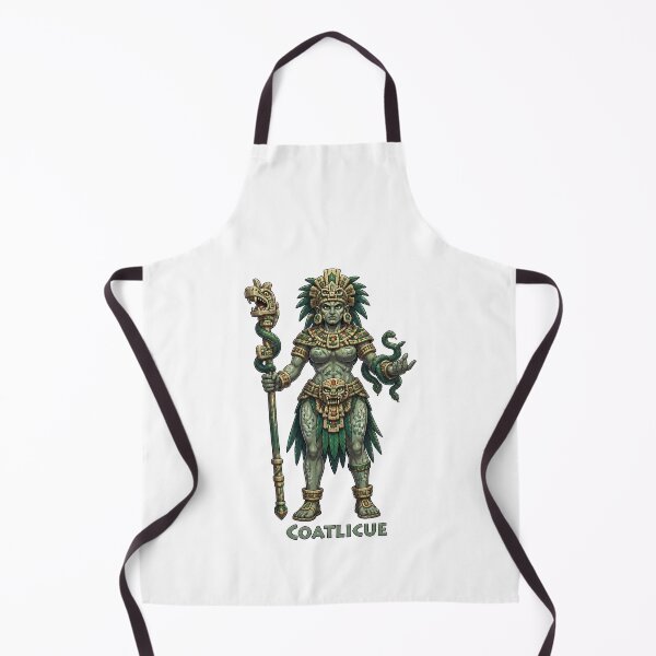 Item preview, Coatlicue, the Mexica (Aztec) Earth Mother Goddess designed and sold by ArteTeoma.
