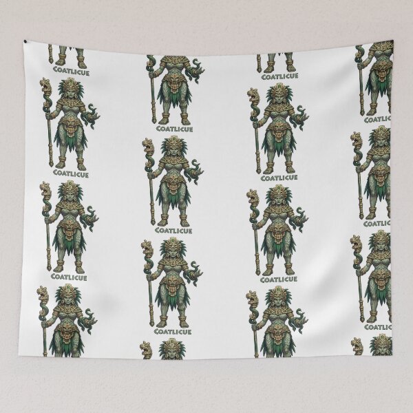 Item preview, Coatlicue, the Mexica (Aztec) Earth Mother Goddess designed and sold by ArteTeoma.