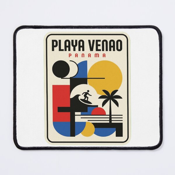 Item preview, Retro Playa Venao Bauhaus Geometric Skyline designed and sold by k3rstman1.