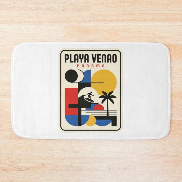 Item preview, Retro Playa Venao Bauhaus Geometric Skyline designed and sold by k3rstman1.
