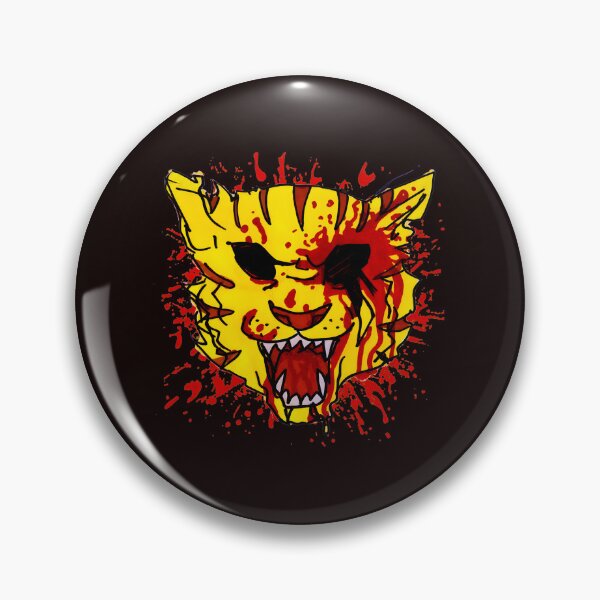 Item preview, Fierce Feline Blood Splatter Art designed and sold by sil-gen-rove.