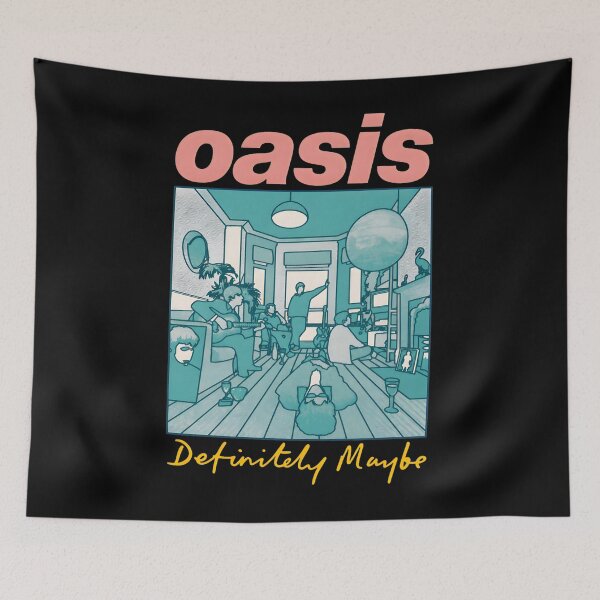 Item preview, Oasiss Definitely Maybe 90s Britpop Band Album Art designed and sold by sterfler.