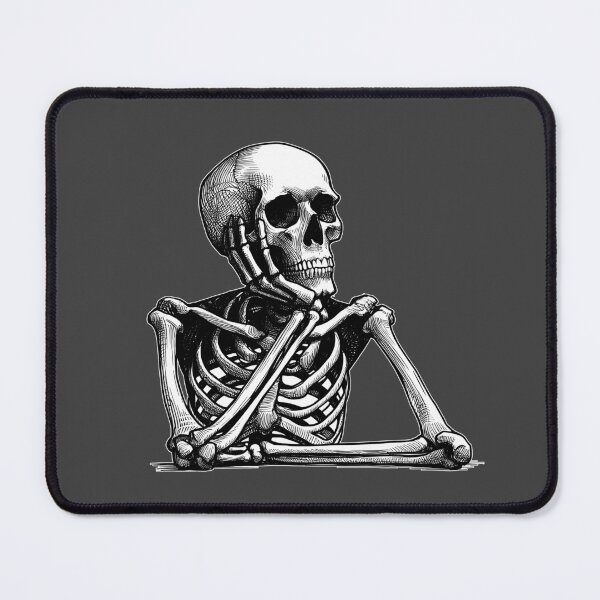 Item preview, Skeleton Daydreaming and Overthinking designed and sold by Lady-K-.