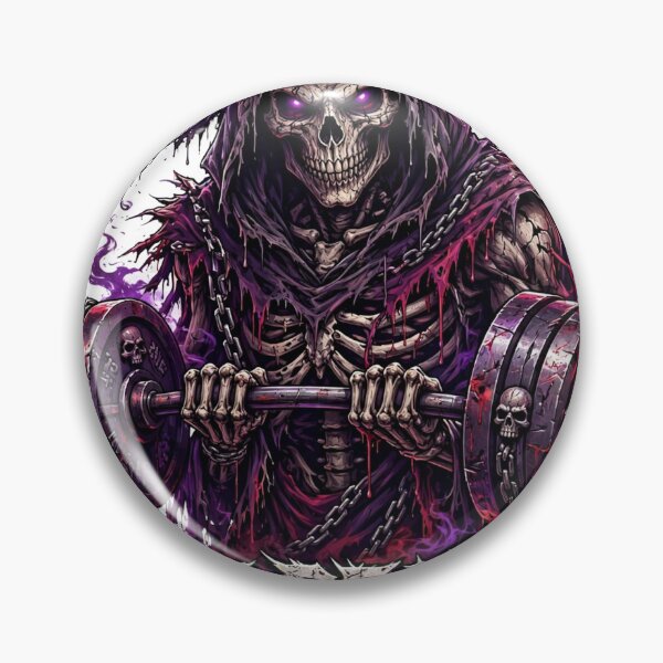 Item preview, Gym Reaper Hardcore Workout Shirt designed and sold by DripyDesigns.