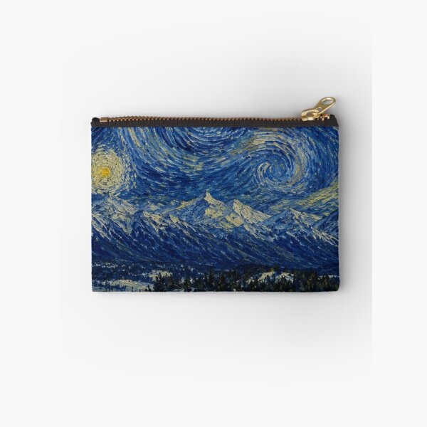 Item preview, Montana Starry Night • Beartooth Mountains Landscape Art designed and sold by GiftableGems.