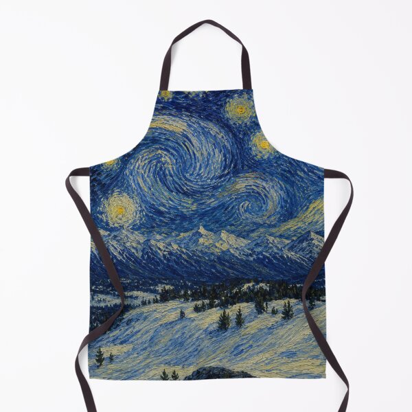 Item preview, Montana Starry Night • Beartooth Mountains Landscape Art designed and sold by GiftableGems.