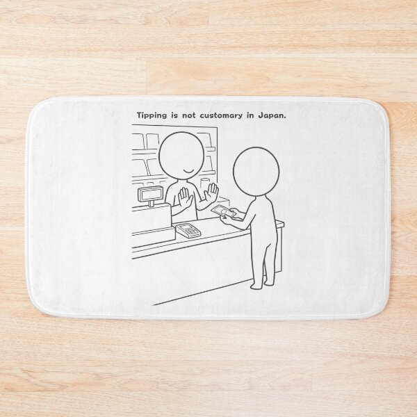 Item preview, No Tipping in Japan – Japanese Omotenashi & Hospitality Pictogram designed and sold by japan-picto.