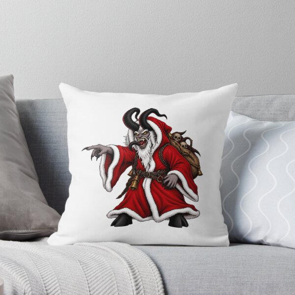 Item preview, A Very Merry Krampusnacht Festive Holiday Illustration designed and sold by Artbyjose.