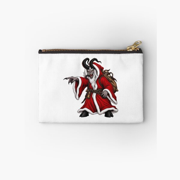 Item preview, A Very Merry Krampusnacht Festive Holiday Illustration designed and sold by Artbyjose.