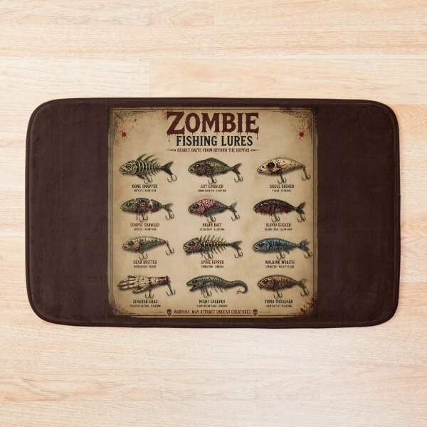Item preview, Zombie Fishing Lures designed and sold by PictureNZ.