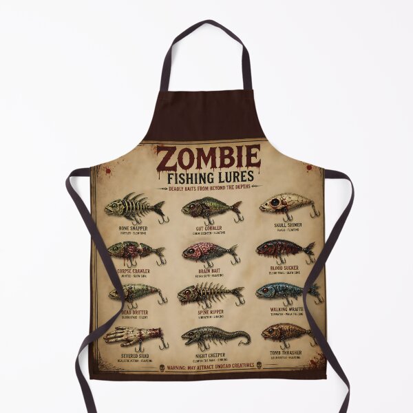 Item preview, Zombie Fishing Lures designed and sold by PictureNZ.