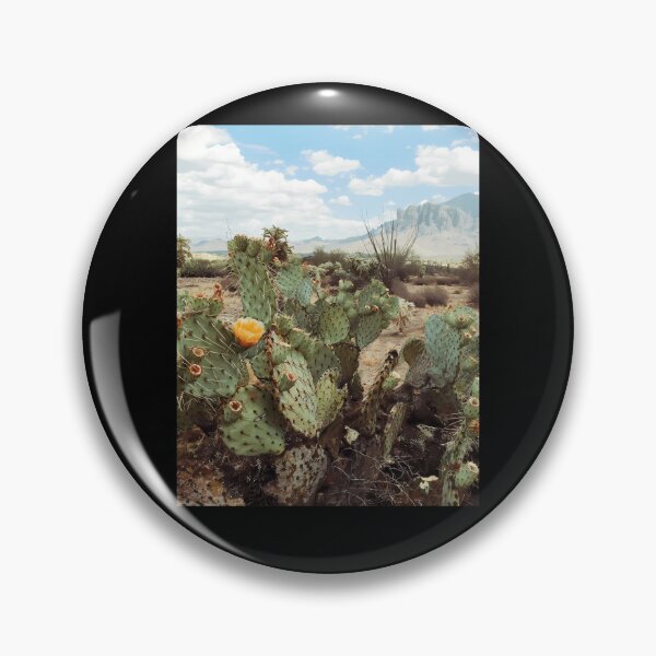 Item preview, Superstitious-Arizona-Desert-Mountain-Cactus-Bloom designed and sold by ledukeb.