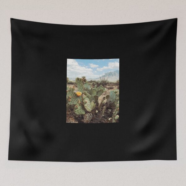 Item preview, Superstitious-Arizona-Desert-Mountain-Cactus-Bloom designed and sold by ledukeb.