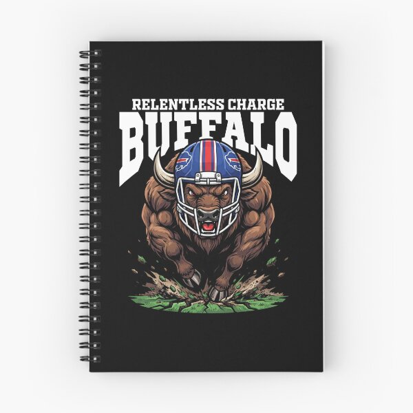 Item preview, BUFFALO RELENTLESS CHARGE - NY BUFFALO BILLS designed and sold by KEF Custom.