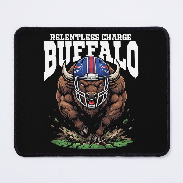 Item preview, BUFFALO RELENTLESS CHARGE - NY BUFFALO BILLS designed and sold by KEF Custom.
