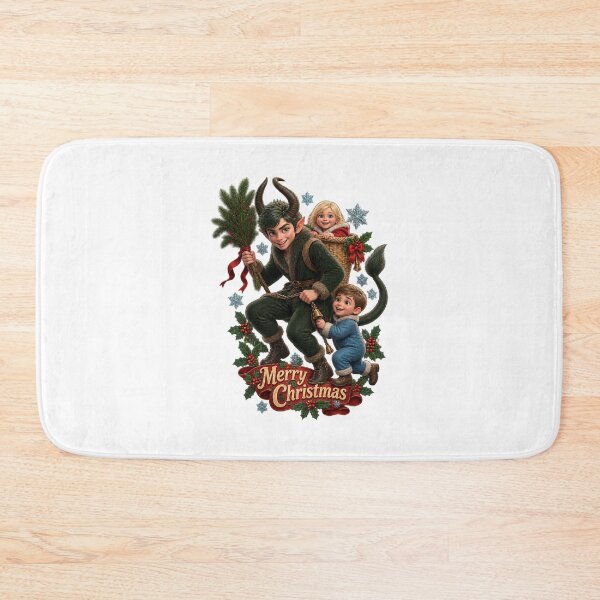 Item preview, Greetings from Krampus Vintage Holiday Illustration Design designed and sold by Artbyjose.