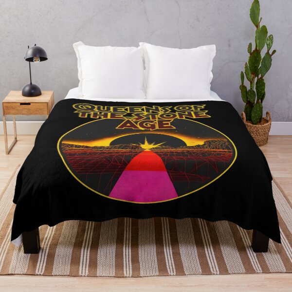 Item preview, Queenss of the Stones Age Sci-Fi Landscape designed and sold by Oddthentic.