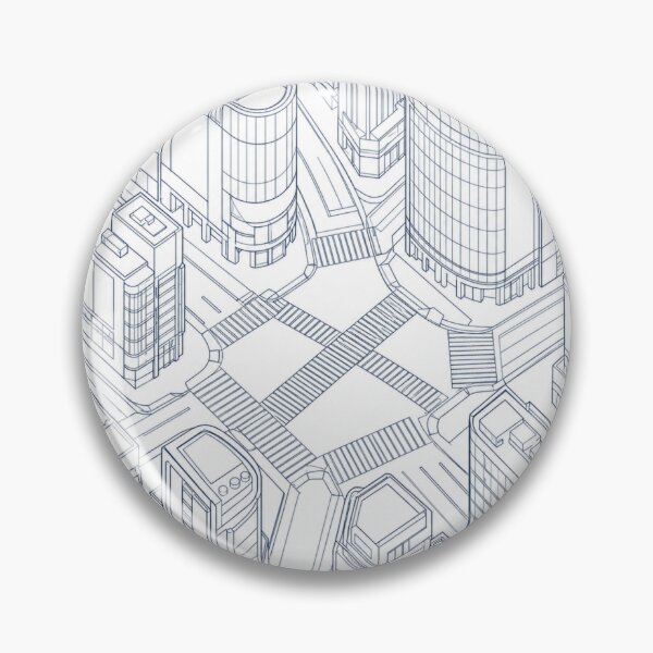 Item preview, Shibuya Crossing Tokyo – Traditional Japanese Pattern Cityscape designed and sold by japan-picto.