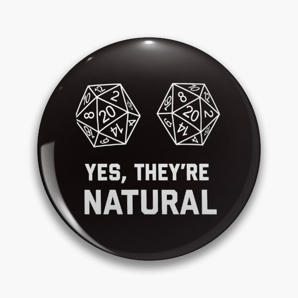 Item preview, Funny Dice Natural Roll Humor Gaming Phrase designed and sold by ASTRAXO.