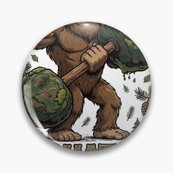 Item preview, Squatch Strength Funny Bigfoot Gym Shirt designed and sold by DripyDesigns.