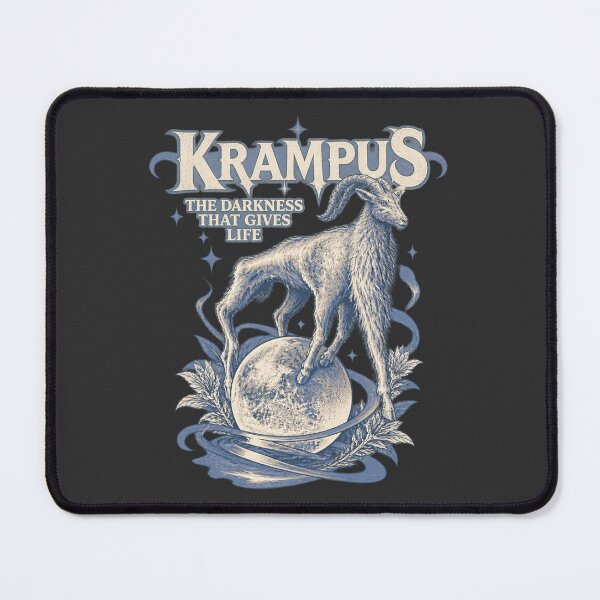 Item preview, Krampus Mythology Dark Holiday Creature Illustration Design designed and sold by Artbyjose.