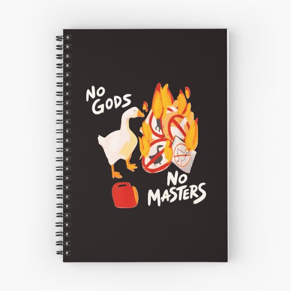Item preview, No Gods No Masters Goose Burning Signs  designed and sold by ASTRAXO.