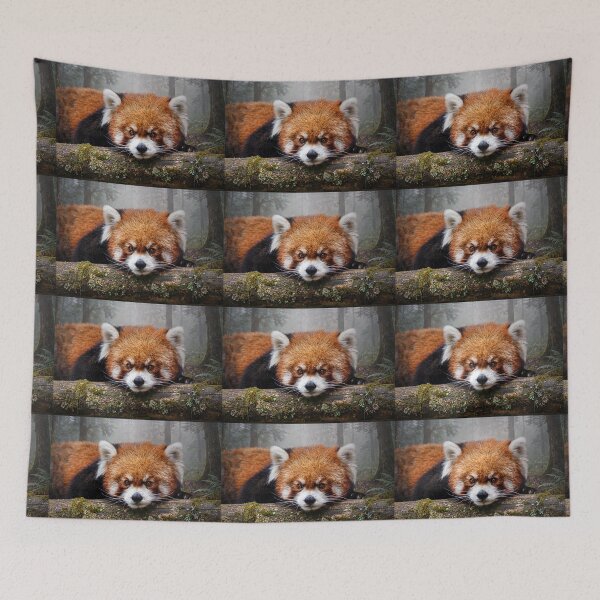 Item preview, Red Panda Resting in Forest designed and sold by Savannah Gibbs.