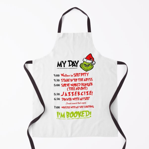 Item preview, The Grinch My Day Schedule Im Booked Funny Christmas designed and sold by Aistementinp.
