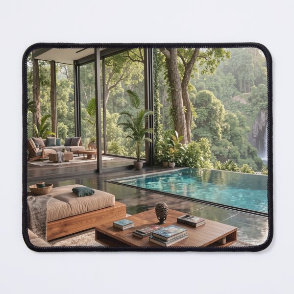 Item preview, Forest Waters Villa - Retreat Among the Falls designed and sold by nhk999.