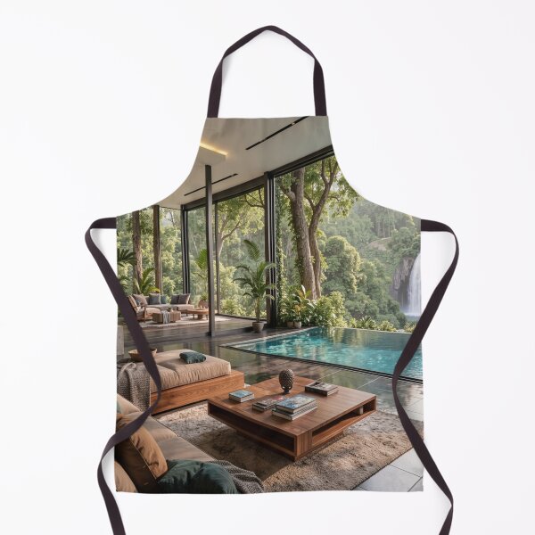 Item preview, Forest Waters Villa - Retreat Among the Falls designed and sold by nhk999.