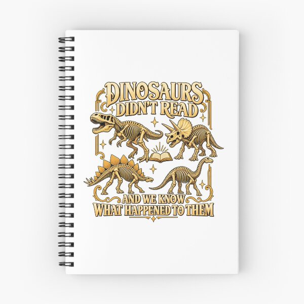 Item preview, Dinosaurs Did Not Read Funny Book Lover designed and sold by skyartdesign.