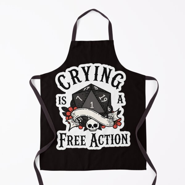 Item preview, Crying Is A Free Action Die Skull Flowers  designed and sold by ASTRAXO.