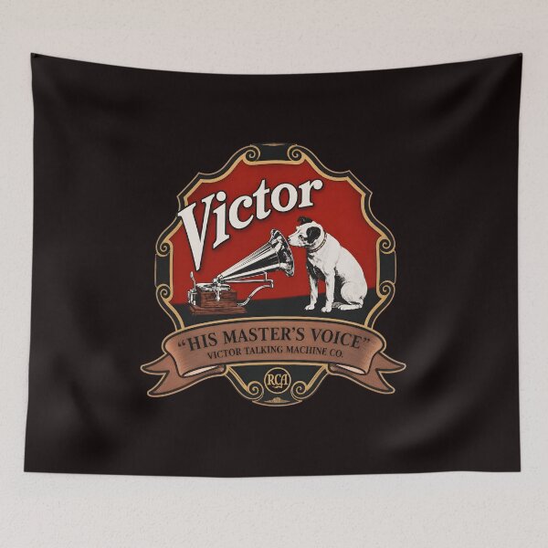Item preview, Victor Dog His Master's Voice Emblem Vintage designed and sold by ASTRAXO.