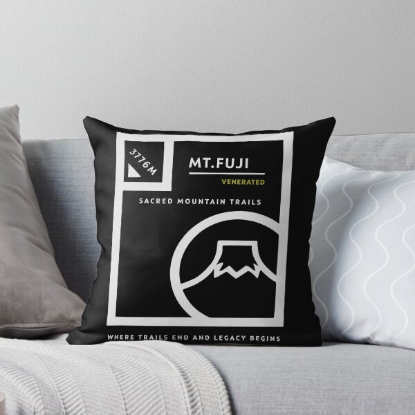 Item preview, Venerated Mt Fuji Sacred Mountain Trails (White Text) designed and sold by リクイペル.