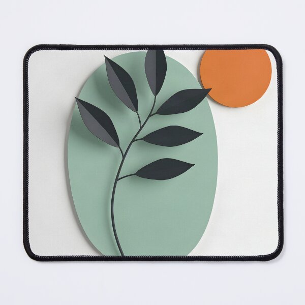 Item preview, Minimalist Leaf and Sun Design designed and sold by Vicky Brago-Mitchell®.