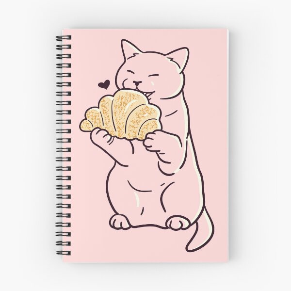 Item preview, Cat and Croissant designed and sold by Wlaurence.