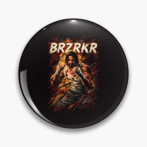 Item preview, BRZRKR Bloody Warrior Art designed and sold by Pocket-Pixel.