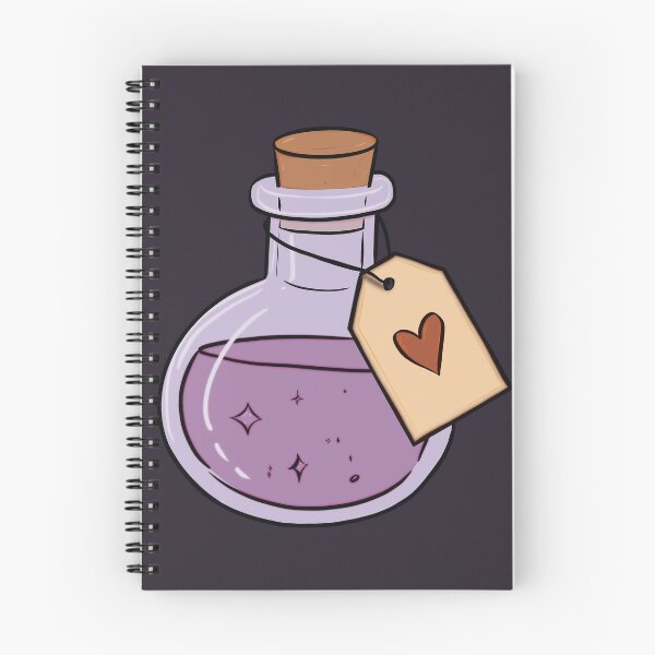 Item preview, Love Potion – Cute Purple Witchy Potion Bottle designed and sold by sososweett.