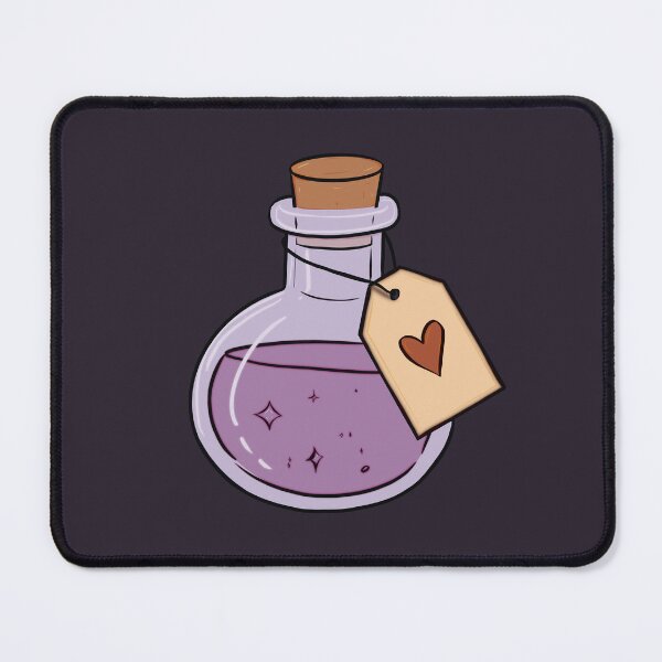 Item preview, Love Potion – Cute Purple Witchy Potion Bottle designed and sold by sososweett.