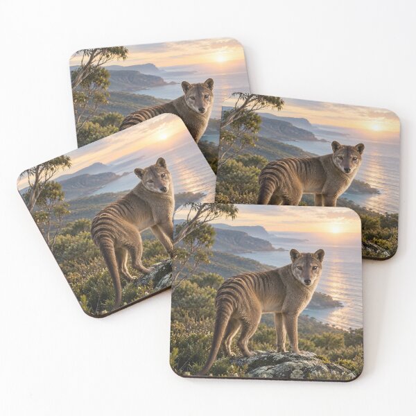 Item preview, Thylacine in Tasmania designed and sold by pawprintz.